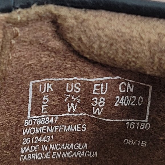 Clarks Collection Soft Cushion Women's Mary Jane Black Leather Shoes US Size 7.5 - Picture 8 of 8